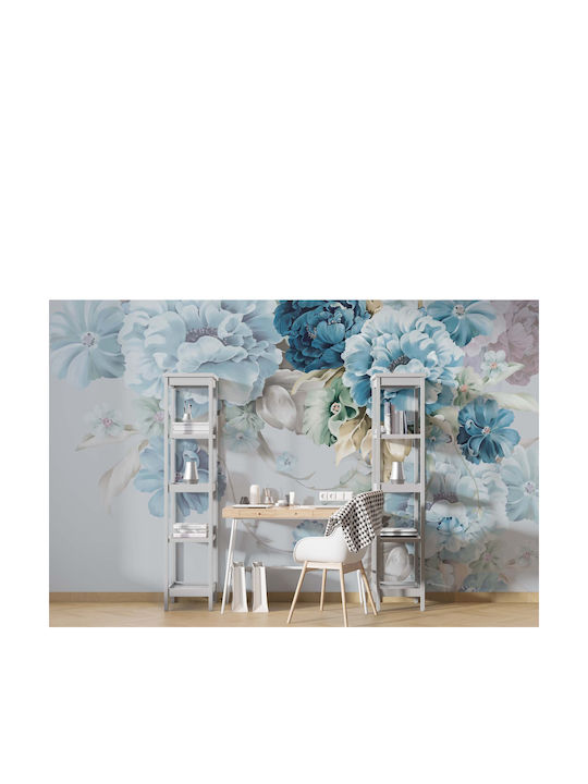 Mural Pastel Living Room Bujori Culori Strălucitoare 260x390