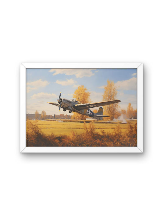 Vintage Poster Set Frames Unframed Printed On Photographic Paper Featuring Nature Motifs
