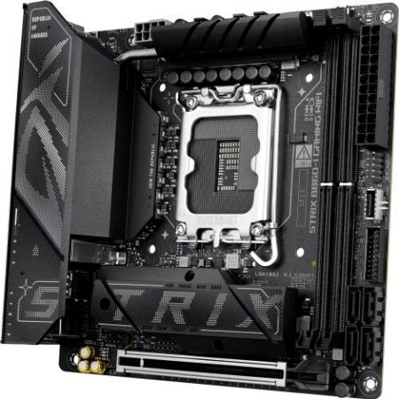 Asus Rog Strix B860-I Gaming WIFI Дънна платка Mini ITX с Intel 1851 Сокет