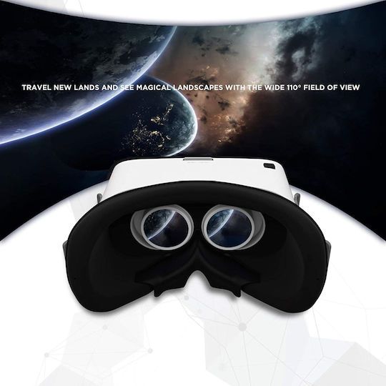 Destek V5 VR Headset for Mobile Phones 4.7" up to 6.8" with Controller