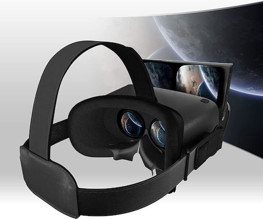 Destek 2021 V5 VR-Headset für Mobilgeräte von 4.7" bis 6.8" mit Gamepad