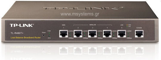 TP-LINK TL-R480T+ v6 Router με 4 Θύρες