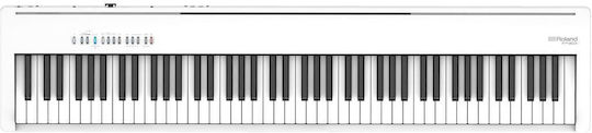 Roland Electric Stage Piano FP-30-X-BK Pedal Set with 88 Weighted Keys Built-in Speakers and Connection with Headphones and Computer White