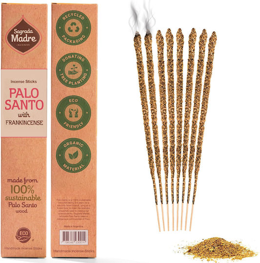 Tămâie Palo Santo Sagrada Madre Premium 8 bucăți