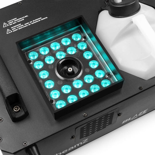 BeamZPro Fog Machine 1200W LED Wired / Wireless Remote Compatible with DMX Control