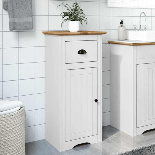 vidaXL Bathroom Cabinet L44xW30xH90cm White