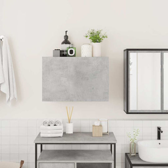 vidaXL Bathroom Cabinet L60xW25xH40cm Gray