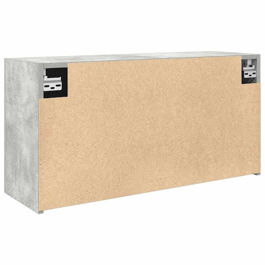 vidaXL Bathroom Cabinet L80xW25xH40cm Gray