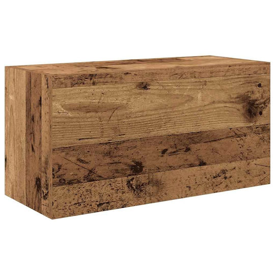 vidaXL Ντουλάπι Μπάνιου 60x25x30cm Καφέ