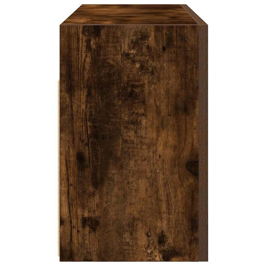 vidaXL Bathroom Cabinet L80xW25xH40cm Oak