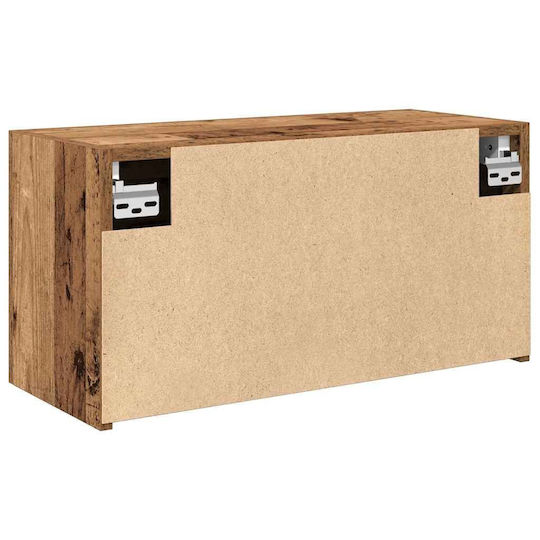 vidaXL Ντουλάπι Μπάνιου 60x25x30cm Καφέ