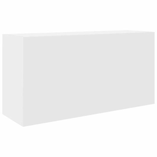 vidaXL Badezimmerschrank B80xT25xH40cm Weiß