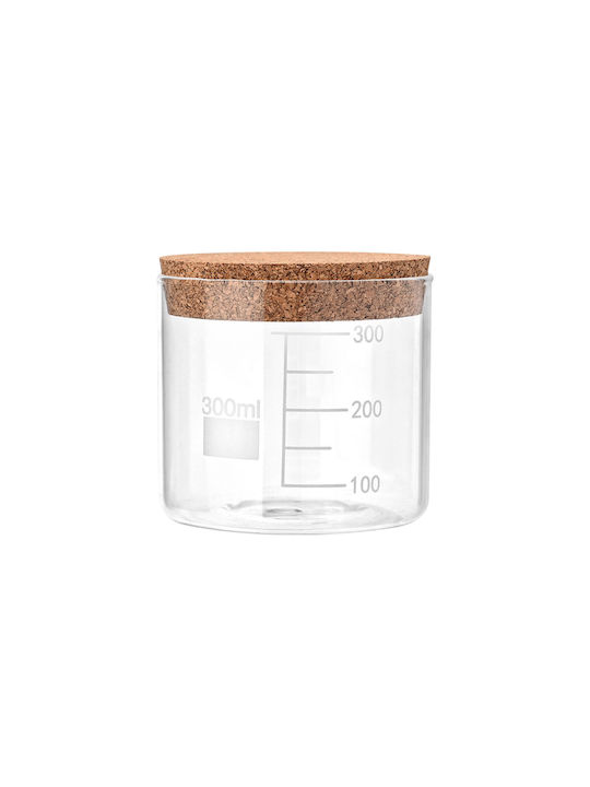 Estia Vaza Uz General cu plută Sticlă Transparent 250ml
