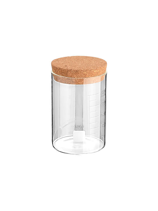 Estia Vaza Uz General cu plută Sticlă Transparent 250ml