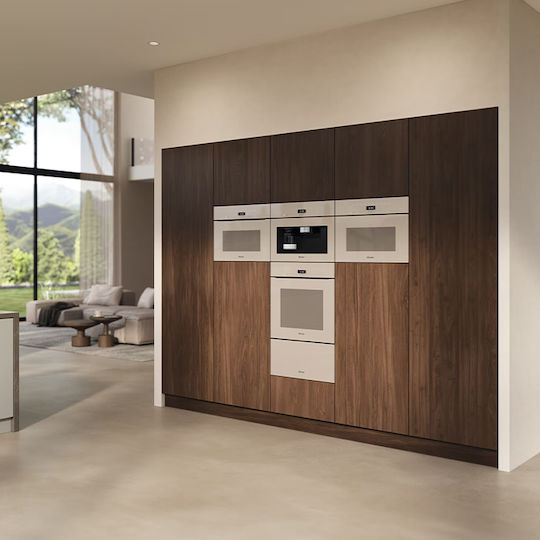 Miele Φούρνος άνω Πάγκου 76lt Π59.6εκ. Μπεζ Περλέ