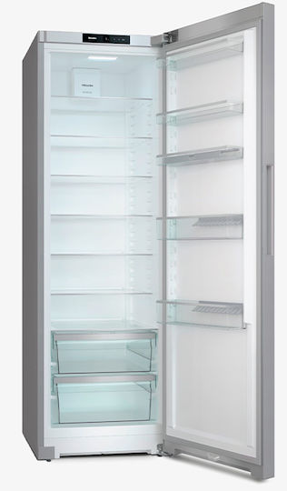 Miele Ψυγείο Συντήρησης 399lt NoFrost Υ185.5xΠ59.7xΒ67.5εκ. Inox KS 4383 DD