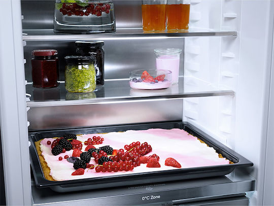 Miele Eingebauter Kühlschrank für Lagerung 158Es NoFrost H123.1xB57xT55cm. Weiß Gala Edition
