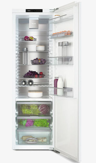 Miele Εντοιχιζόμενο Ψυγείο Συντήρησης 294lt Υ177.2xΠ56xΒ55εκ. Λευκό K 7747 D