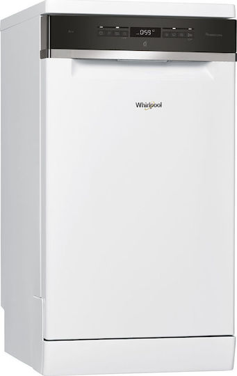 Whirlpool Ελεύθερο Πλυντήριο Πιάτων για 10 Σερβίτσια PowerClean Pro Π45xY85εκ. Λευκό