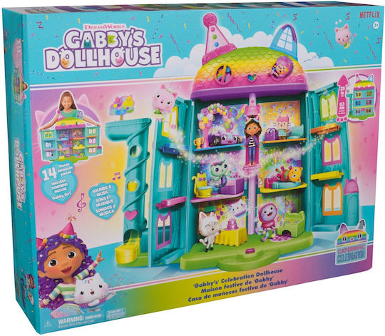 Spin Master Gabby's Dollhouse Celebration για 3+ Ετών