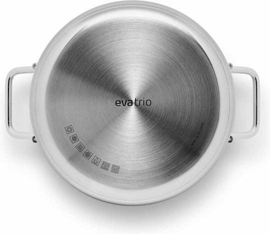 Eva Solo Trio Βαθιά Ανοξείδωτη Κατσαρόλα 3.6lt / 20cm