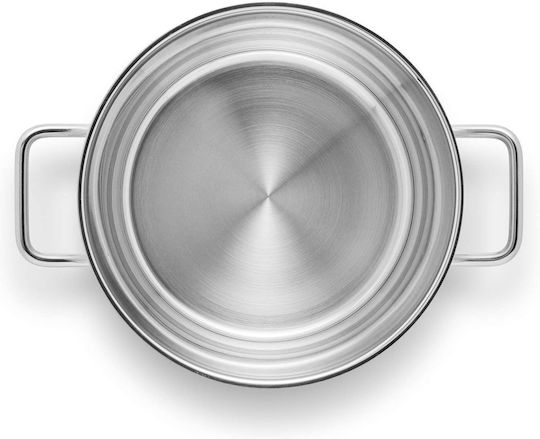 Eva Solo Trio Βαθιά Ανοξείδωτη Κατσαρόλα 3.6lt / 20cm