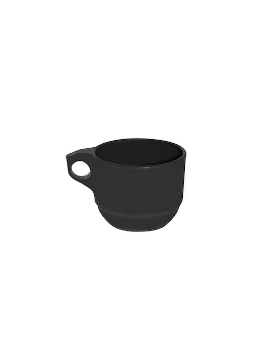 Evivak Cup Tea Porcelain Black 290ml
