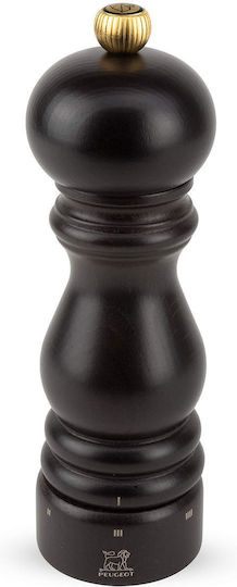 Peugeot Paris Manual Set Spice Mills made of Wood in Brown Color 18cm 1pcs