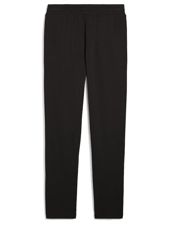 Logo Sweatpants without Elastic Black