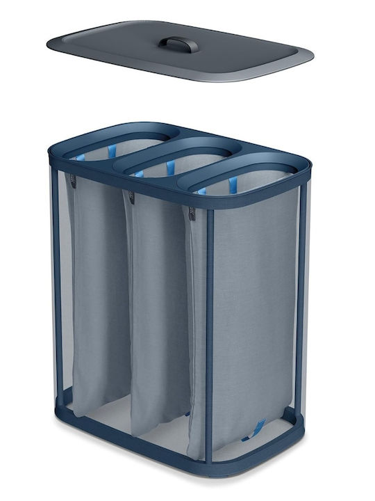 Joseph Joseph Laundry Basket Plastic 90L with Cap 71x59.1x39.5cm Black