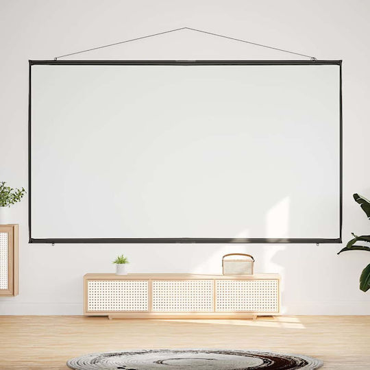 vidaXL Οθόνη Προβολής Projector Τοίχου με Λόγο Εικόνας 16:9 / 120"