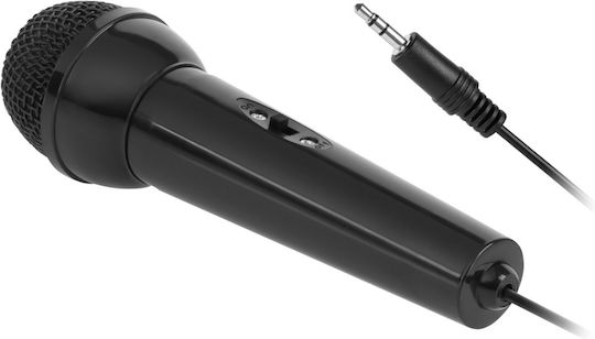 Azusa Microfon Karaoke Cu Fir MIK0008 Negru