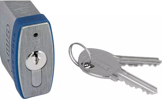 Abus 5/40HB63 Steel Padlock Lengthened with Key 42.4mm Silver 1pcs