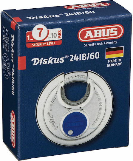 Abus Diskus Lăcăt Τavă cu cheie 60mm 1buc