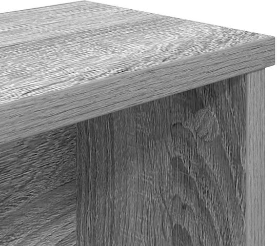 Vidaxl Ράφι Κουζίνας Στοιβαζόμενο Γκρι Sonoma 60x15x16 Εκ Γκρι