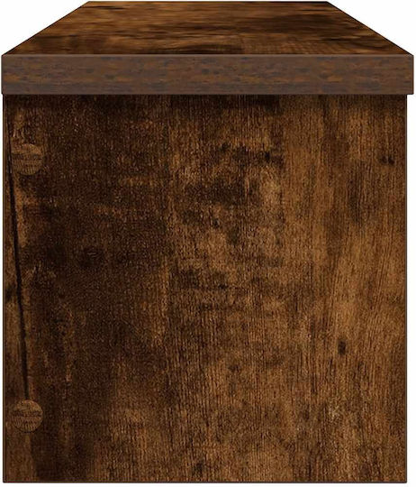 vidaXL Wooden Tabletop Base 60x15x16cm 2 Pieces Brown