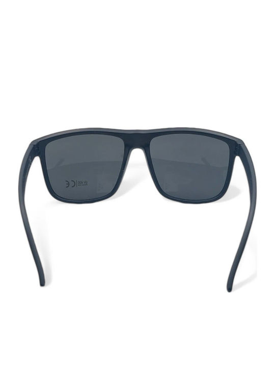 Dasoon Vision Men's Sunglasses with Blue Plastic Frame and Blue Lens 2478016