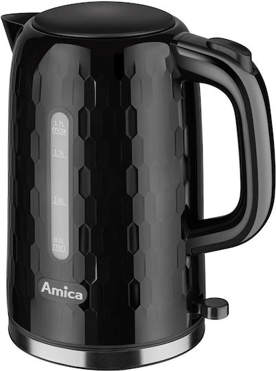 Amica Fierbător 1.7lt 1850W Negru