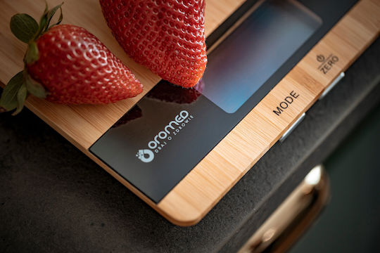 Oromed Digital Kitchen Scale Up to 5kg Brown