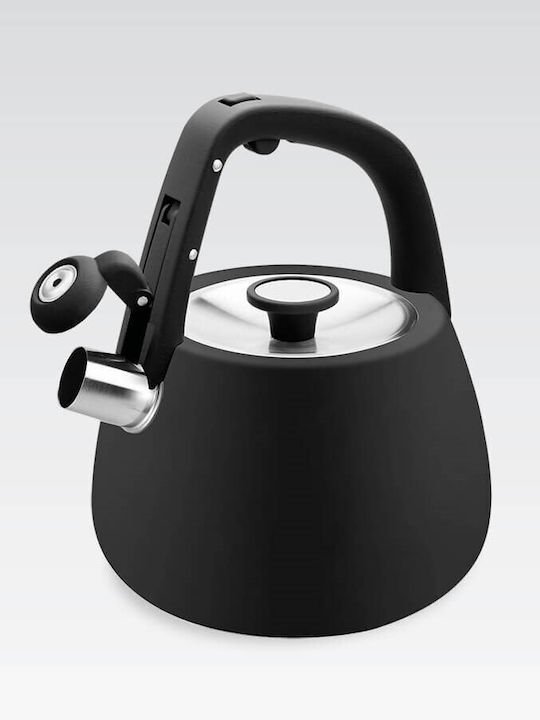 Maestro Teapot Aluminum in Black Color