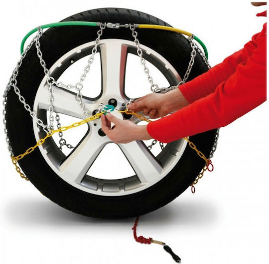 Olympus 90 Anti-slip Chains Thickness 12mm Passenger Car 2pcs
