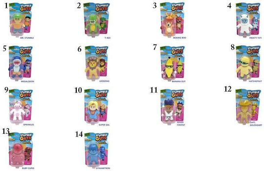 Just Toys Miniature Toy Stumble Guys (Miscellaneous Designs)