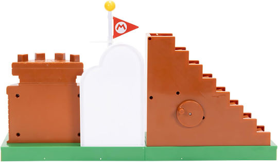 Jakks Pacific World of Nintendo Super Mario - Mini Figure Playset End Level 424354