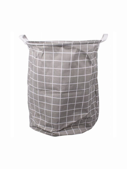 Wäschekorb Stoff 80lt 40x50x47cm Graues