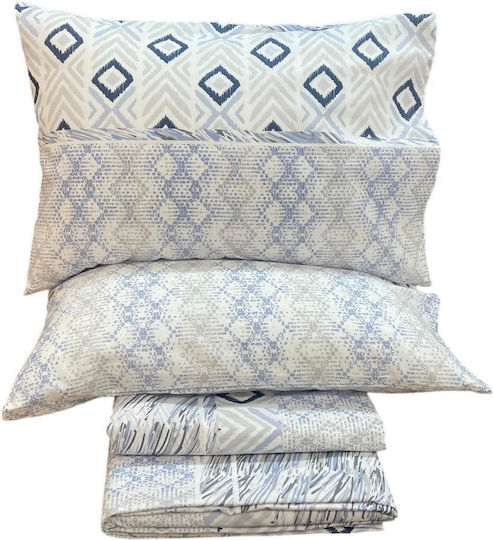 Linea Home Set Super dublu 4buc 220x240cm Sirena Multicolor