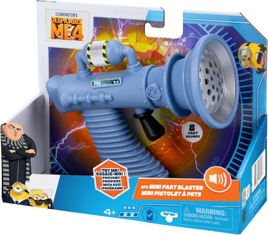 Minions Despicable Me 4 Mini Fart Blaster για 4+ Ετών