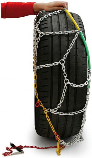 Auto Gs Olympus No 130 Anti-slip Chains Thickness 12mm Passenger Car 2pcs