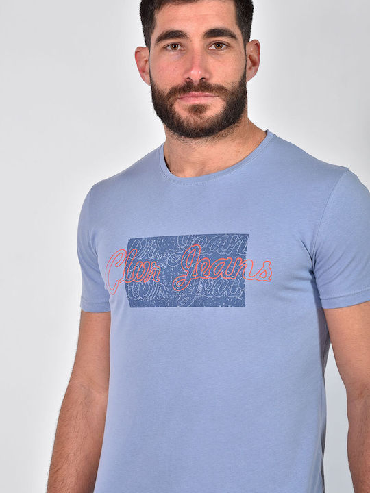 T-shirt Γαλάζιο