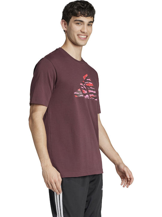 Graphic Tee T-shirt Bordeaux