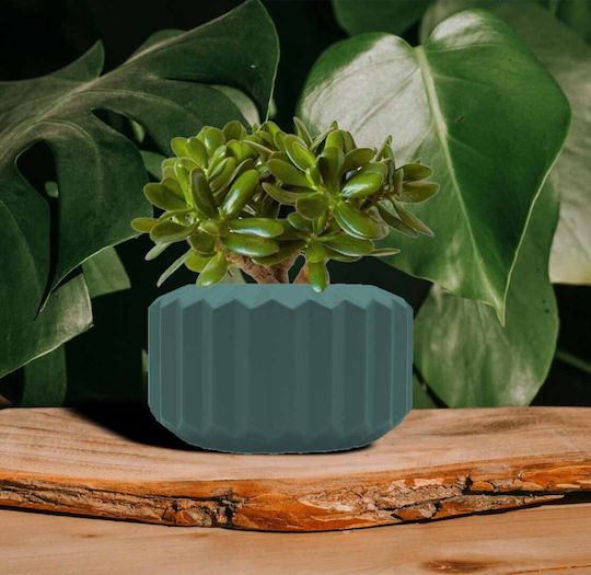 Uncle George Planter Plastic Green 12.5x12.5x7cm.